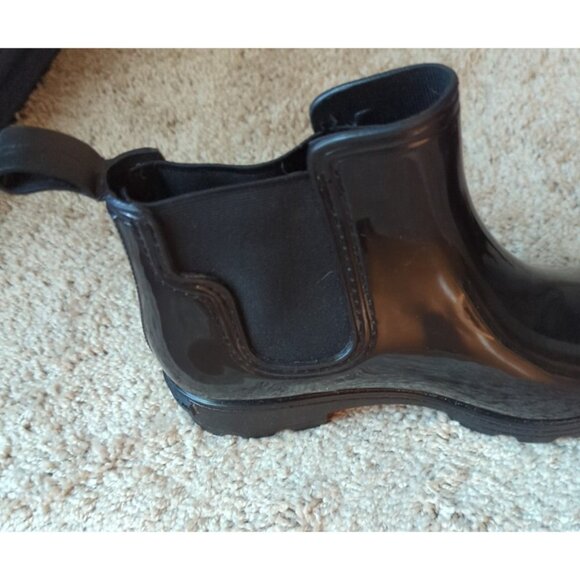 French Connection Bootie Boots Womens Size 10 Black Patent Leather NWOT-lp - Picture 8 of 8